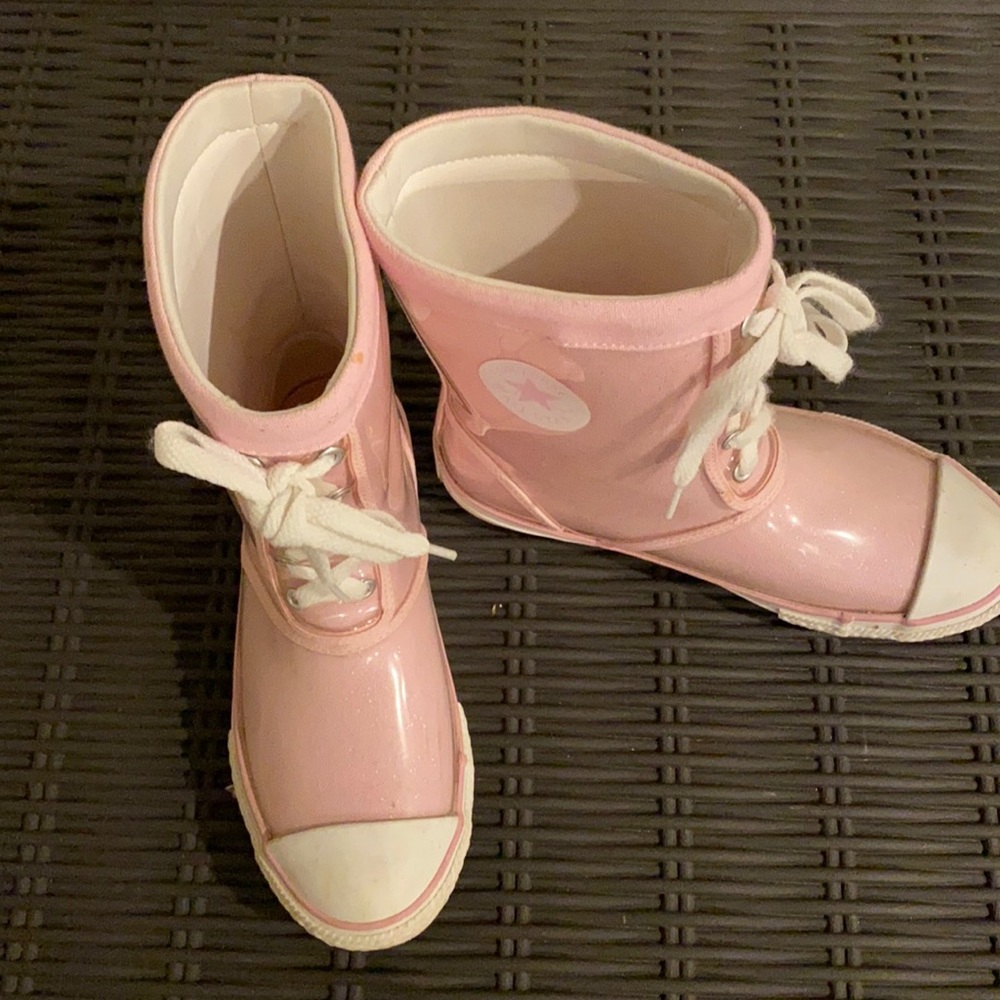 Girls converse rain boots